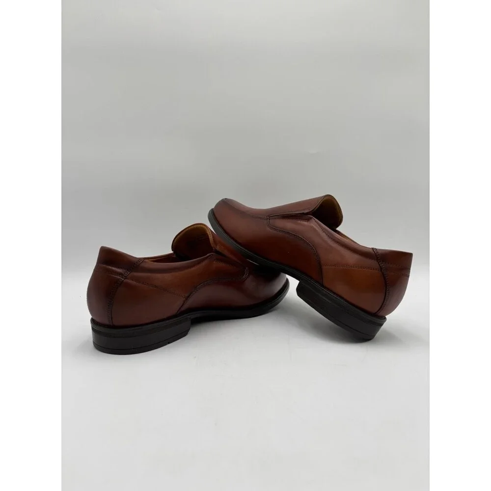 Florsheim MIDTOWN MOC SLP COGNAC Men's NEW Slip-On Shoes Brown US Size 11 3E